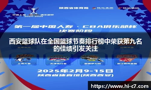 西安篮球队在全国篮球节奏排行榜中荣获第九名的佳绩引发关注